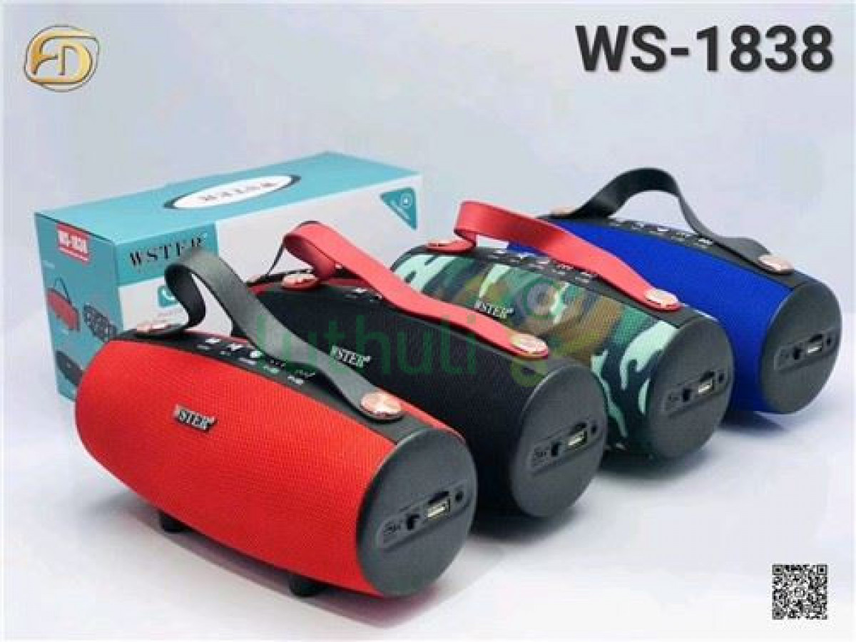 Wster 1838 Portable Bluetooth Speaker Wster 1838 Portable Bluetooth Speaker