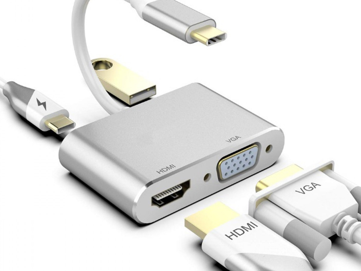 Type C Adapter 3 In 1 Type C Adapter 3 In 1