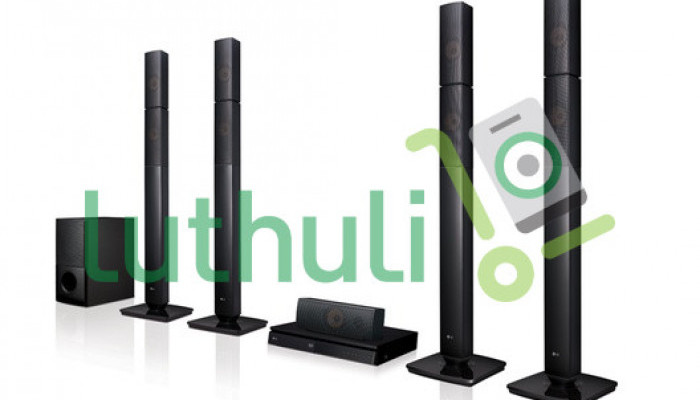 LG LHD657,1000W, 4 tall speakers