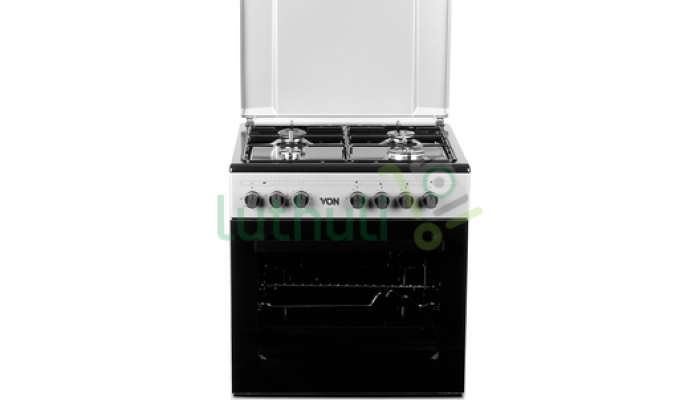 VAC6S040UY 4 Gas + 1 Electric Oven - Grey