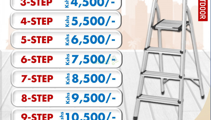 Aluminium ladder 3-steps