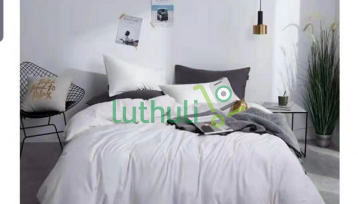 White Duvet covers size1 bedsheet,4cases ,1