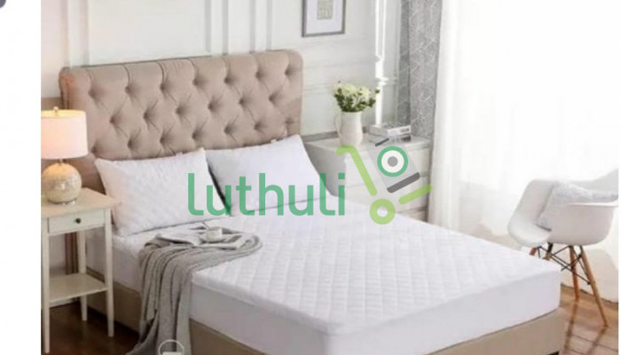 White Waterproof Mattress Protector.