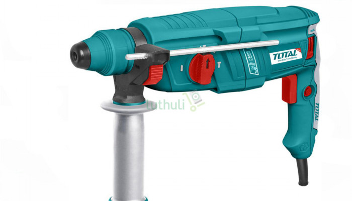 TOTAL Rotary Hammer Drill Machine 800W.
