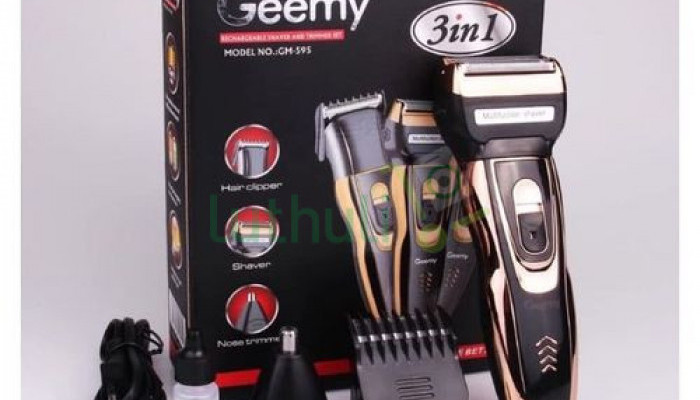 Geemy  3-In-1 Rechargeable Shaver & Trimmer