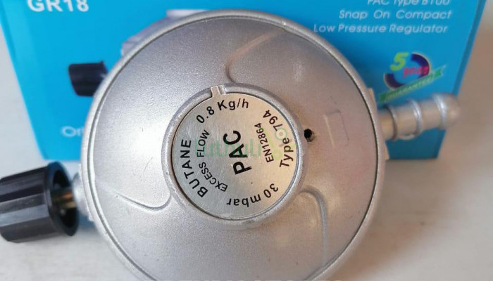 Pac Gas Regulator for 6 KG Cylinder